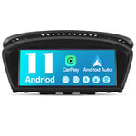 AWESAFE Android 12 [4 Go + 64 Go] Autoradio pour BMW Série 5, E60 E61 E63 E64,Série 3 E90 E91 E92,avec écran Tactile de 8,8 Pouces, Carplay/Android Auto/Bluetooth/WIFI/4G [2009-2012]