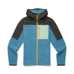 Cotopaxi Mens Abrazo Hooded Full-zip Fleece Jacket (Blå (WOODS/BLUE SPRUCE) Medium)
