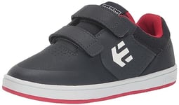 Etnies Little Kids Marana Skate Shoe, Navy/White/RED, 13 UK Child