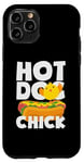 iPhone 11 Pro Hot Dog Chick Funny Food Humor Design Case