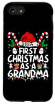 iPhone SE (2020) / 7 / 8 First Christmas As Grandma 2024 Family Matching New Grandma Case