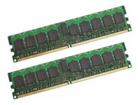 Coreparts - Ddr2 - Sats - 8 Gb: 2 X 4 Gb - Dimm 240-Pin - 800 Mhz / Pc2-6400 - Registrerad - Ecc