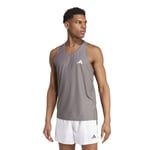 adidas Own The Run Tank Str. XL Herre - Grå Singlet for Komfortabel Løping