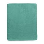 zer0bed, Drap de Bain en éponge de Couleur Unie, 100% Pur Coton, 90 x 140 cm, Vert d'eau