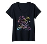 Womens Long Jumper Colorsplash Long Jumping Kids Long Jump V-Neck T-Shirt