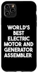 iPhone 11 Pro Max World's Best Electric Motor And Generator Assembler Case