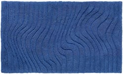 Grund Tapis De Bain Marea - Bleu - 120 X 70 Cm