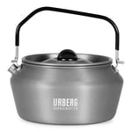 Urberg Rogen Coffee Kettle 1,2L Grey kaffekanna av aluminium