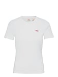 LEVI´S Women Ss Rib Baby Tee White + Vit