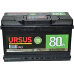 Lubex - Batterie Auto Start & Stop 'Ursus' 80 Ah - Mm 313 x 175 x 190