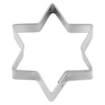 Staedter Emporte-pièce en Forme étoile 6 Points, Argent, Acier Inoxydable, Silver, 11.5 x 2.5 cm