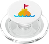 Bouée nautique amusante pour les plaisanciers – Capitaines de bateau PopSockets PopGrip pour MagSafe