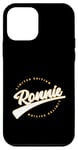 Coque pour iPhone 12 mini Funny Personalized First Name Design for Ronnie