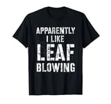 Leaf Blower Shirt Lawn Care Funny For Men Yard Work Dad T-Shirt