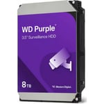 WD Purple Surveillance 8 TB SATA 3,5" hårddisk