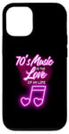 iPhone 12/12 Pro 70's Music Is The Love Of My Life Melody Case