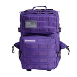 ELITRAINX Sac à dos tactique militaire imperméable pour sport, cabine avion, gymnase, extérieur, crosstraining by ELITEX TRAINING 25L (violette)