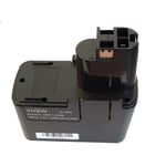 Vhbw - Batterie compatible avec Bosch gbm 7.2, gbm 7.2 VE-1, gbm 7.2 VES-2, gns 7.2V, gsr 7.2V, GDR50 outil électrique (2000 mAh, NiMH, 7,2 v)