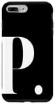 iPhone 7 Plus/8 Plus Girly Personalized Initials Letter P Minimalist Case