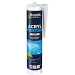 Mastic d'Etanchéité Acrylique BOSTIK ACRYL PEINTURE Joints & Fissures - Spécial Peintre - Intérieur - Blanc - Cartouche 310 ml