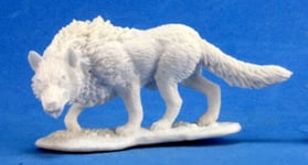 1 x WARG - BONES REAPER figurine miniature d&d jdr rpg wolf direwolf loup 77202