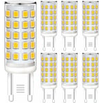 G9 LED Dimbar, 5W 230V Motsvarande 40W Halogen, 6-pack