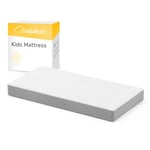 Dailydream Matelas pour bébé et enfant, modèle 1", pour enfants de 0 à 36 mois et jusqu'à 25 kg, avec noyau de matelas respirant, 70 x 140 x 10 cm