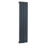 Blumfeldt - Radiateur Eau Chaude Design, Radiateur Vertical Eau Chaude pour Chauffage Maison, Faible Conso d'Energie, Silencieux, Chauffage Mural