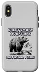 Coque pour iPhone X/XS Vacances avec des ours dans le parc national des Great Smoky Mountains