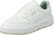 GANT Homme Kanmen Basket, Blanc, 45 EU