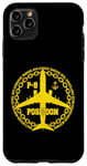 Coque pour iPhone 11 Pro Max P-8 Poseidon Avion militaire vintage vieilli