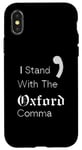 iPhone X/XS Oxford Comma Funny English Grammar Case