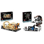 LEGO Star Wars Mos Espa Podrace Diorama Set for Adults, Buildable The Phantom Menace Model Kit & Star Wars Droideka Set, Collectible Droid Model Kit for Adults to Build