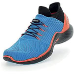 UYN Y100045-A465 City Running Black Sole Sneaker Homme Blue/Orange EU 47