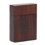 Wood Guitar Pick Box Black Walnut Wood Unique Lighter Shape Smoothly Vintage LSO