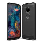 Mobilskal Motorola Moto G7 Play Karbon Svart