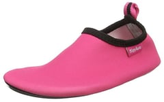 Playshoes Barefoot Aqua Socks with UV Protection Uni Water Shoes, Pink (Pink 18), 7.5 UK Child