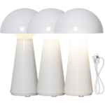 Bordslampa svamp | vit