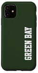 iPhone 11 Green Bay WI Hometown Varsity Pride Iconic Green Bay Case