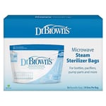 Dr. Brown’s Microwave Steam Steriliser Bags be used 20 times (Pack of 5) - DB960