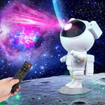 Hangyiwei Astronaut Galaxy Star Projector Starry Night Light - Astronaut Projector with Timer, Remote Control and 360° Adjustable Ceiling Projector Lamp, Bedroom Decor, Gift for Kids and Adults