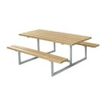 Bänkset Basic, 6-sits, Thermowood, natur