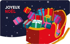 E-carte cadeau Fnac Darty Traineau 50E