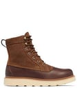 SOREL Mens Slabtown 62' Caribou Waterproof Boots- Brown, Brown, Size 12, Men