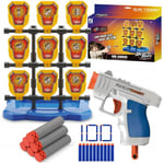 Elektriskt rörligt mål modell 3359 + Hasbro Nerf set x100 pilar