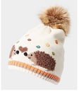 Joe Browns Cute Little Hedgehogs Hat - Brown, Brown, Women