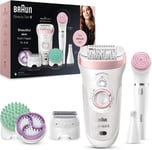 Braun Beauty Set, Epilator for Hair Removal, 7 In 1, Includes Lady Shaver