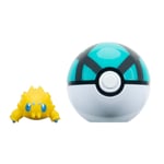 Pokémon Figur og Pokéball-Sett - Joltik & Net Ball