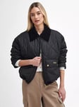 Barbour International Laia Quilted Jacket, Black