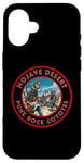 Coque pour iPhone 16 Coyotes punk rock du désert de Mojave